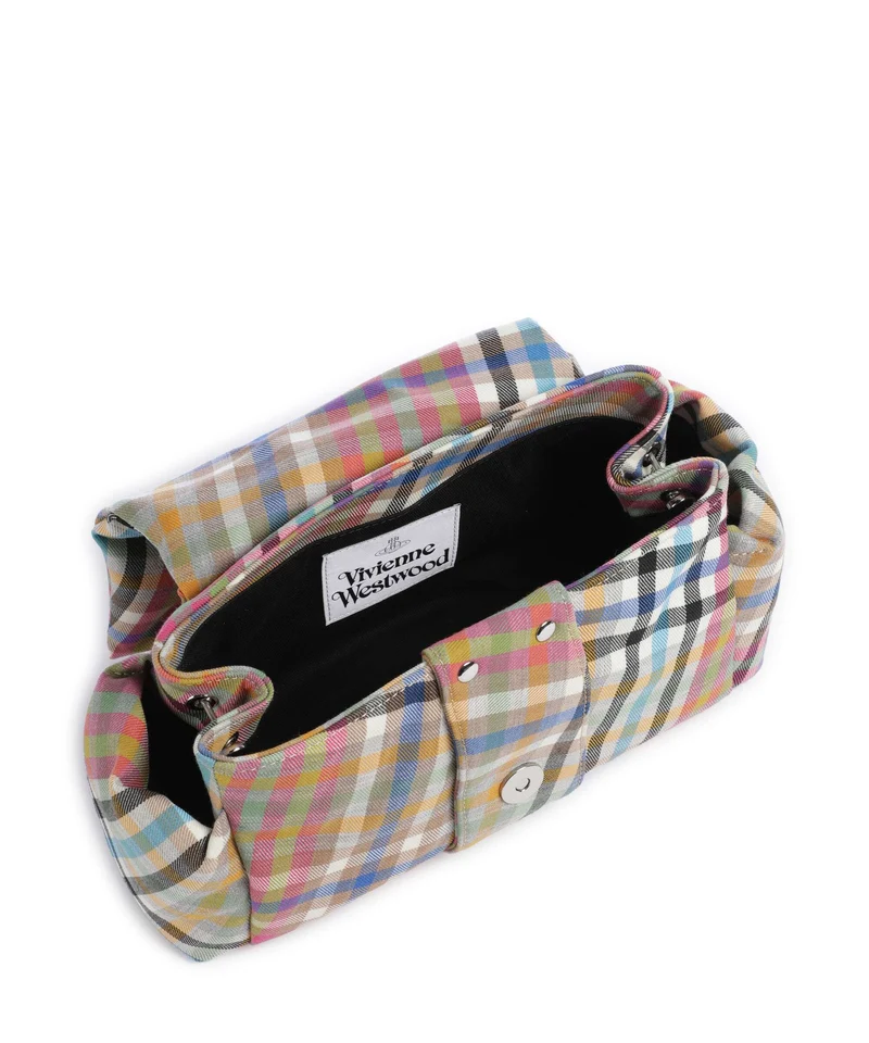 Vivienne Westwood Hazel Heather Check Treasure Bolso de hombro multicolour