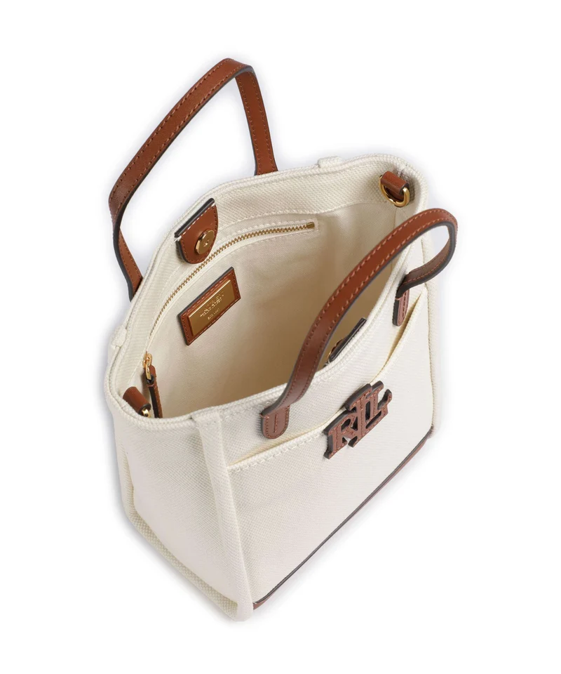 Lauren Ralph Lauren Cameryn Small Bandolera natural/lauren tan