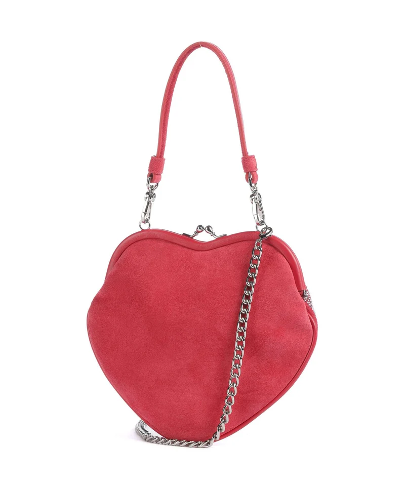 Vivienne Westwood Belle Heart Frame Diamante Bandolera pink