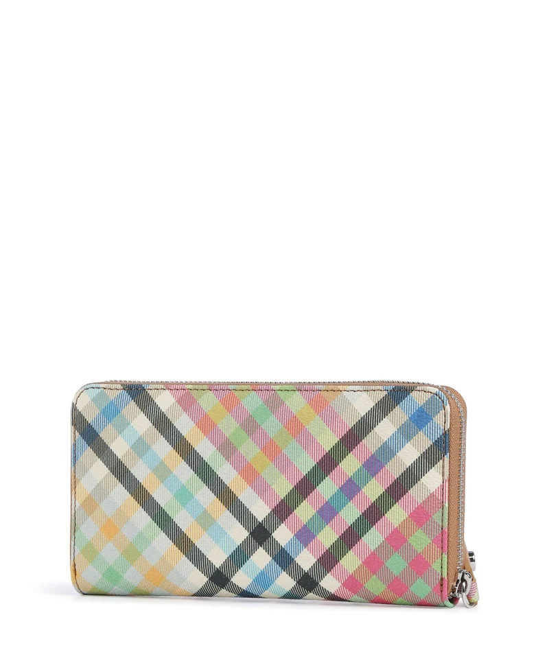 Vivienne Westwood Buccia D'Arancia Classic Monedero heather plaid