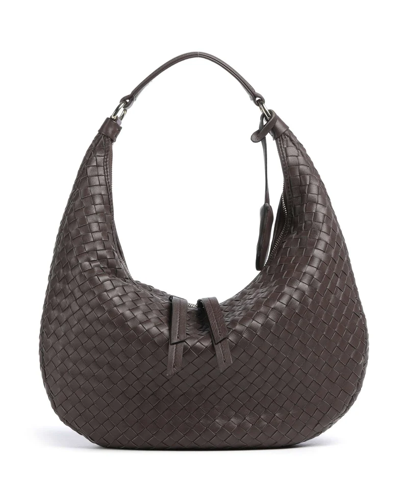 Abro Piuma Nana Small Bolso de hobo wood