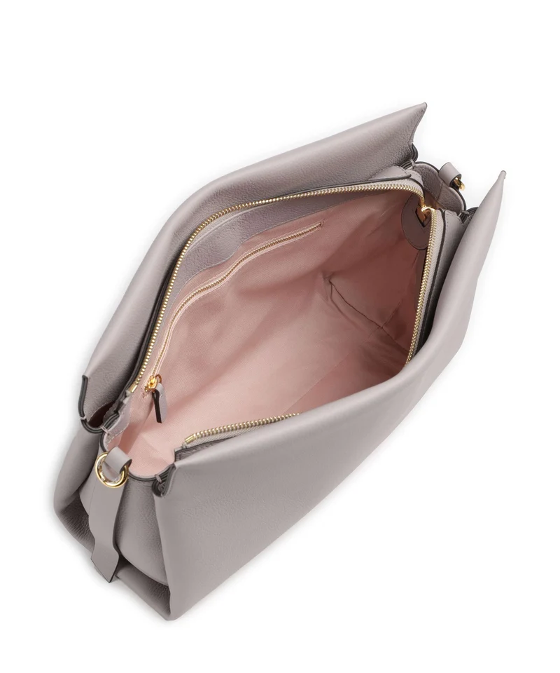 Coccinelle Boheme Grana Double Bolso de hobo oyster/pearl
