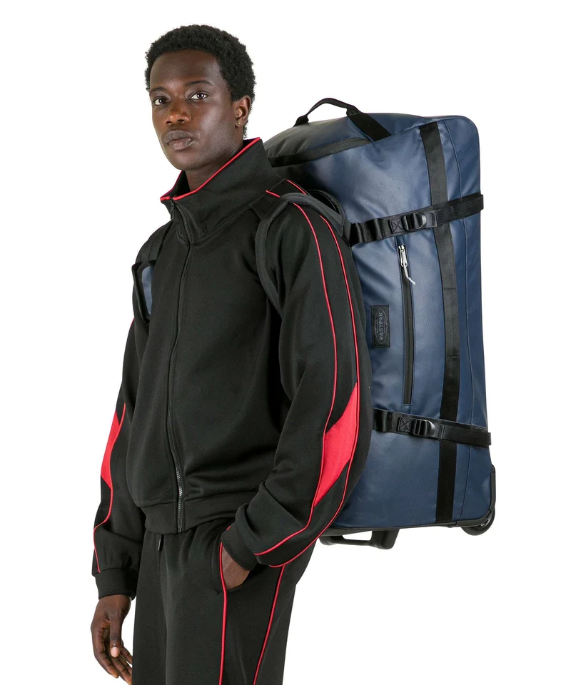 Eastpak Duffel Pack L Bolso de viaje con ruedas tarp navy