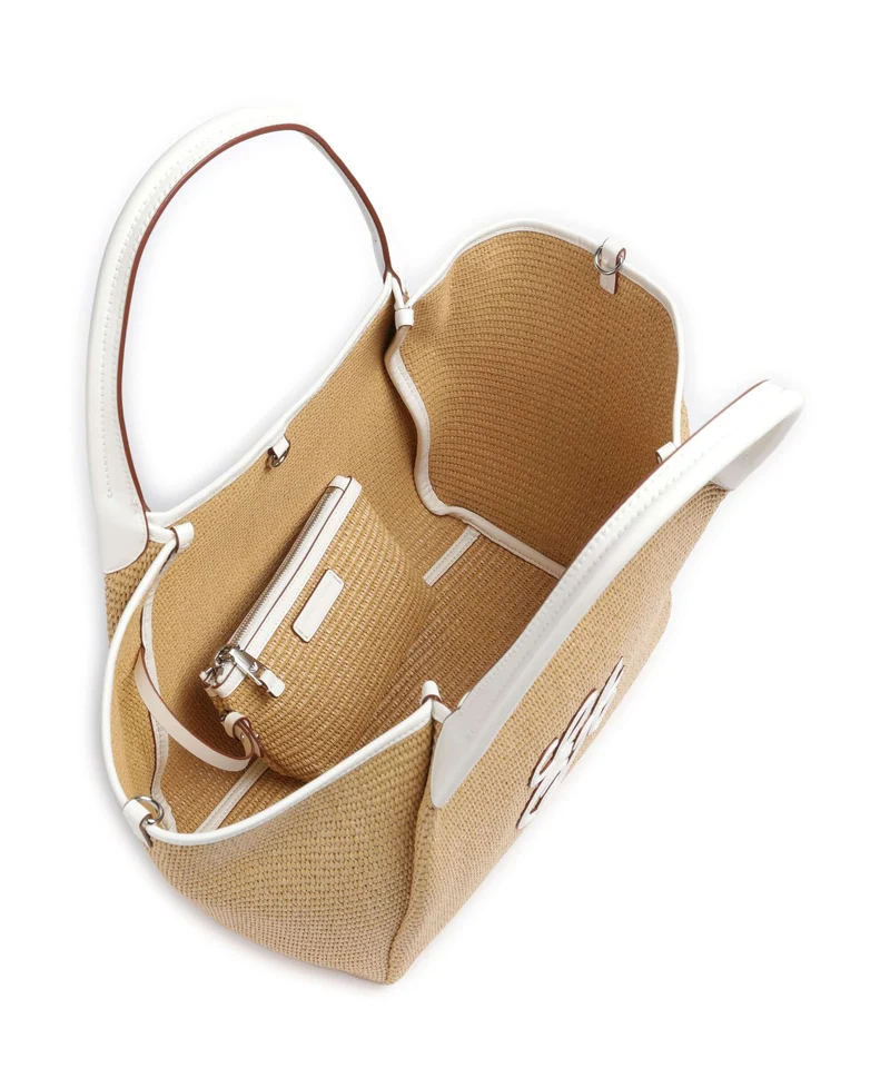 Emporio Armani Durini 24 M-L Bolsa shopping naturale/bianco
