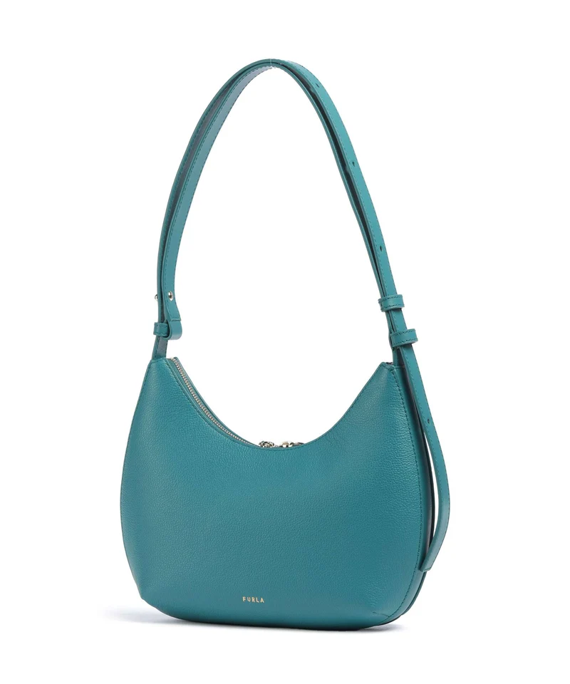 Furla Goccia S Bolso de hombro carta da zucchero/amatore blue