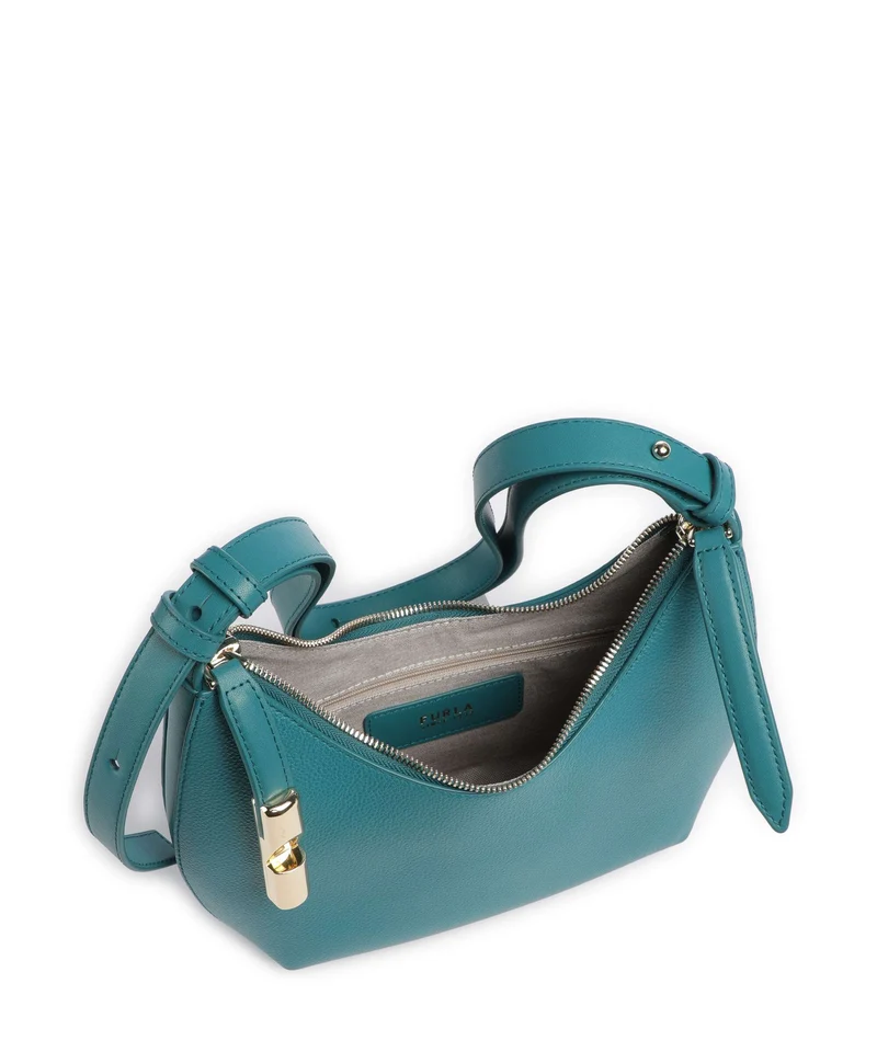 Furla Goccia S Bolso de hombro carta da zucchero/amatore blue