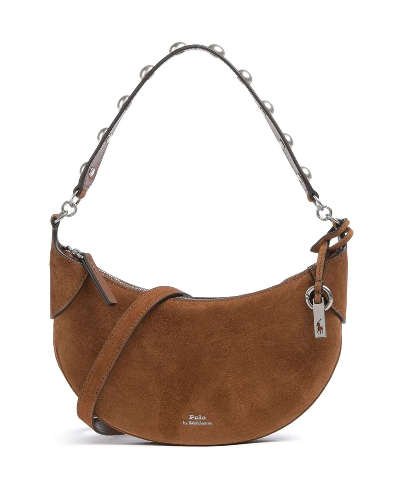 Polo Ralph Lauren ID Collection Small Bolso de hombro cinnamon