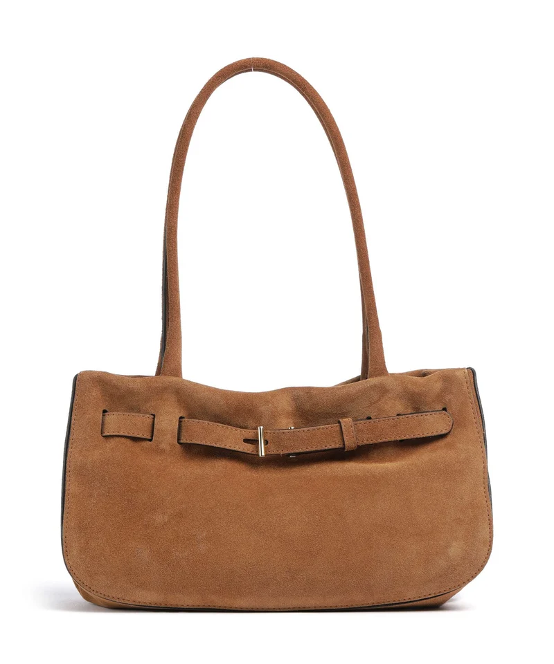 Abro Suede Jill Bolso de hombro cuoio