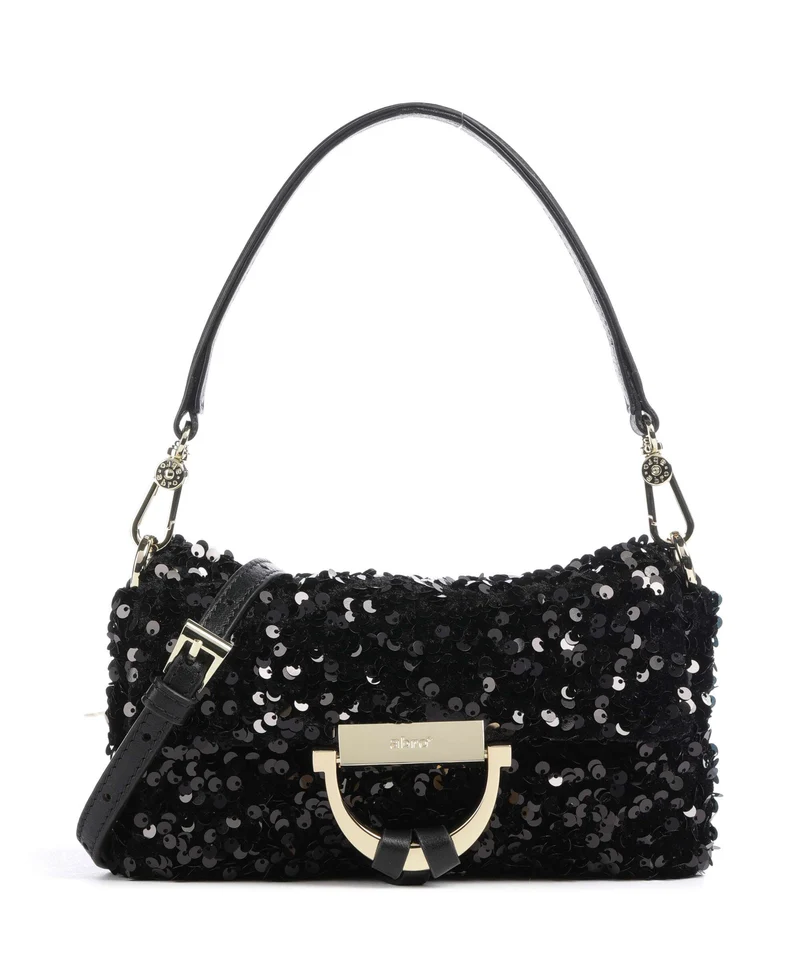 Abro Sequins Temi Bolso de hombro black/gold