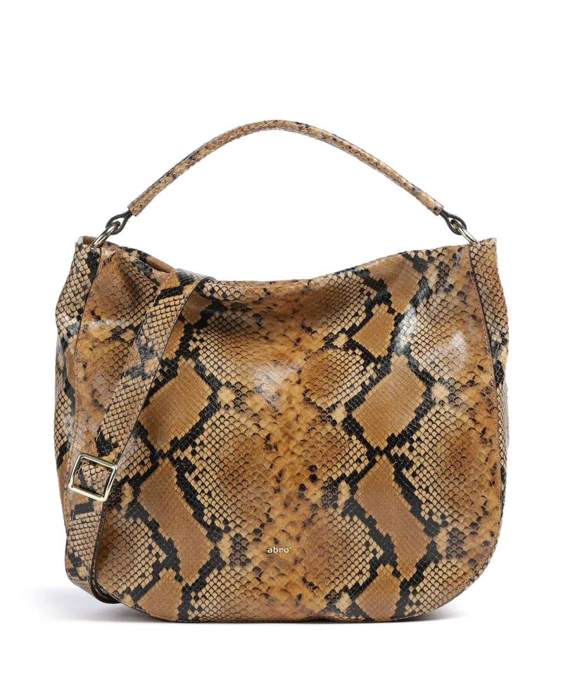 Abro Pitone Mia Bolso de hobo cuoio