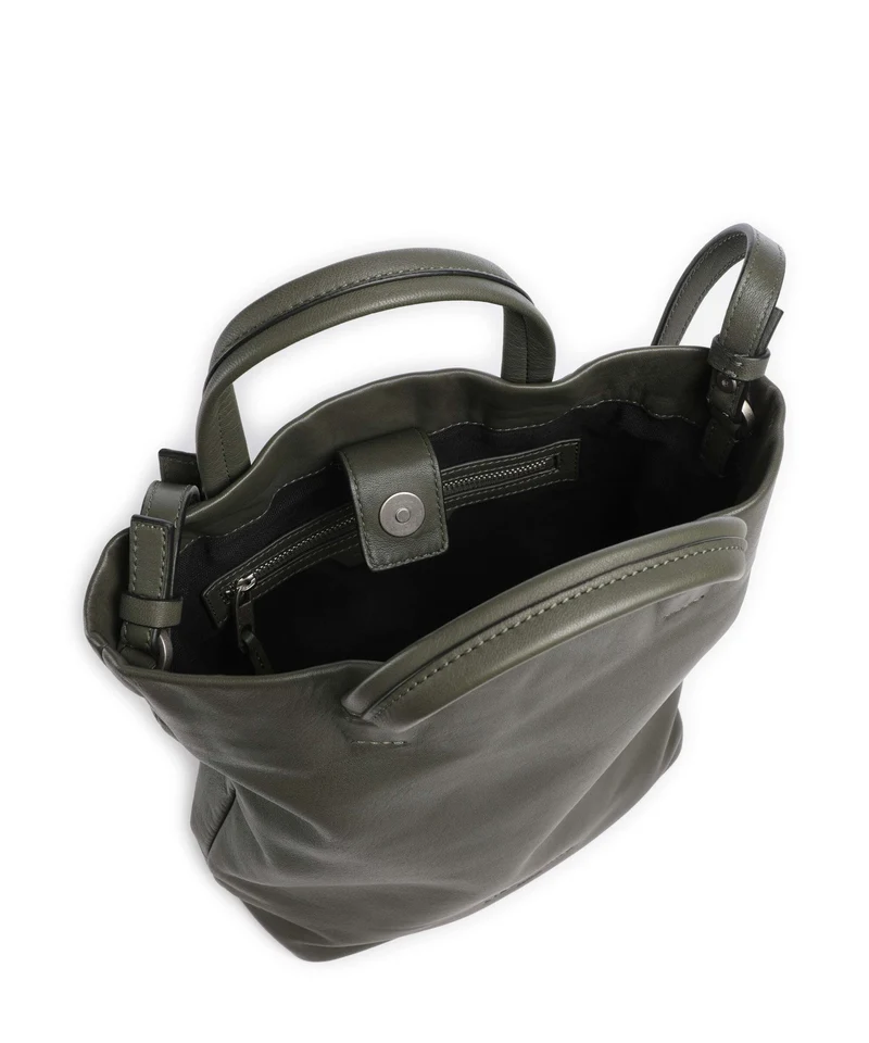 Liebeskind Hera Sheep Natural M Bolso de mano cypruss green
