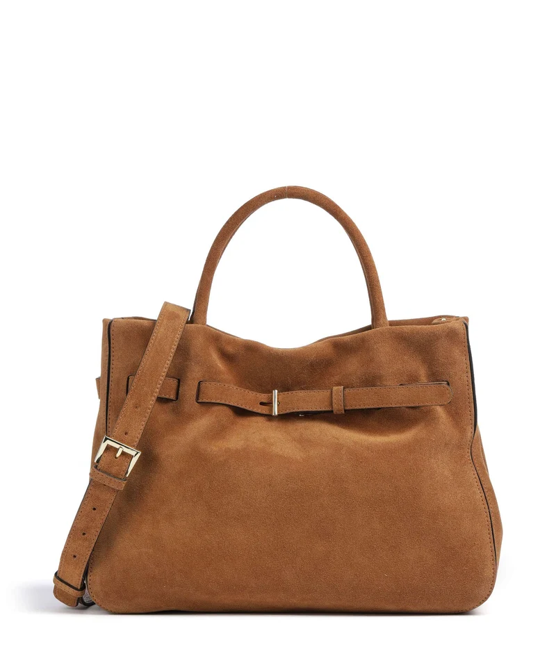 Abro Suede Jill Bolso de mano cuoio