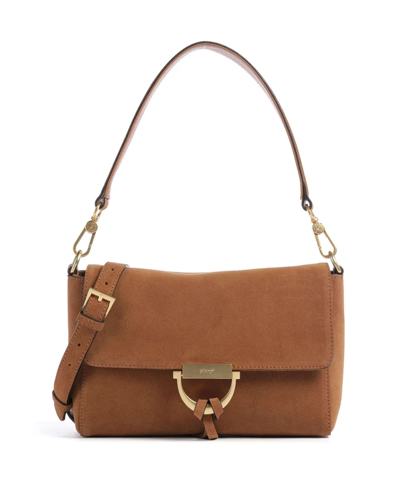 Abro Suede Temi Bolso de hombro cuoio