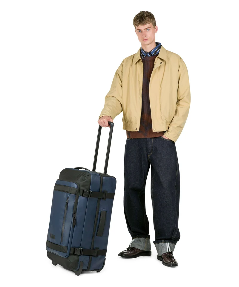 Eastpak Tranverz Cnnct M Bolso de viaje con ruedas admiral