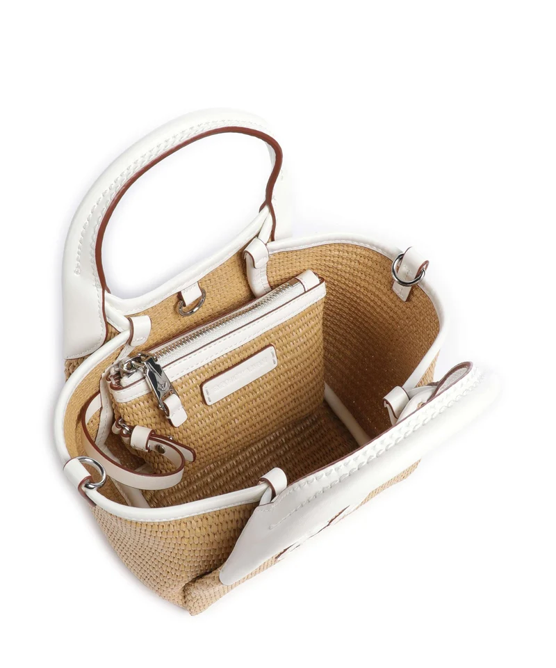 Emporio Armani Durini 24 S Bandolera naturale/bianco