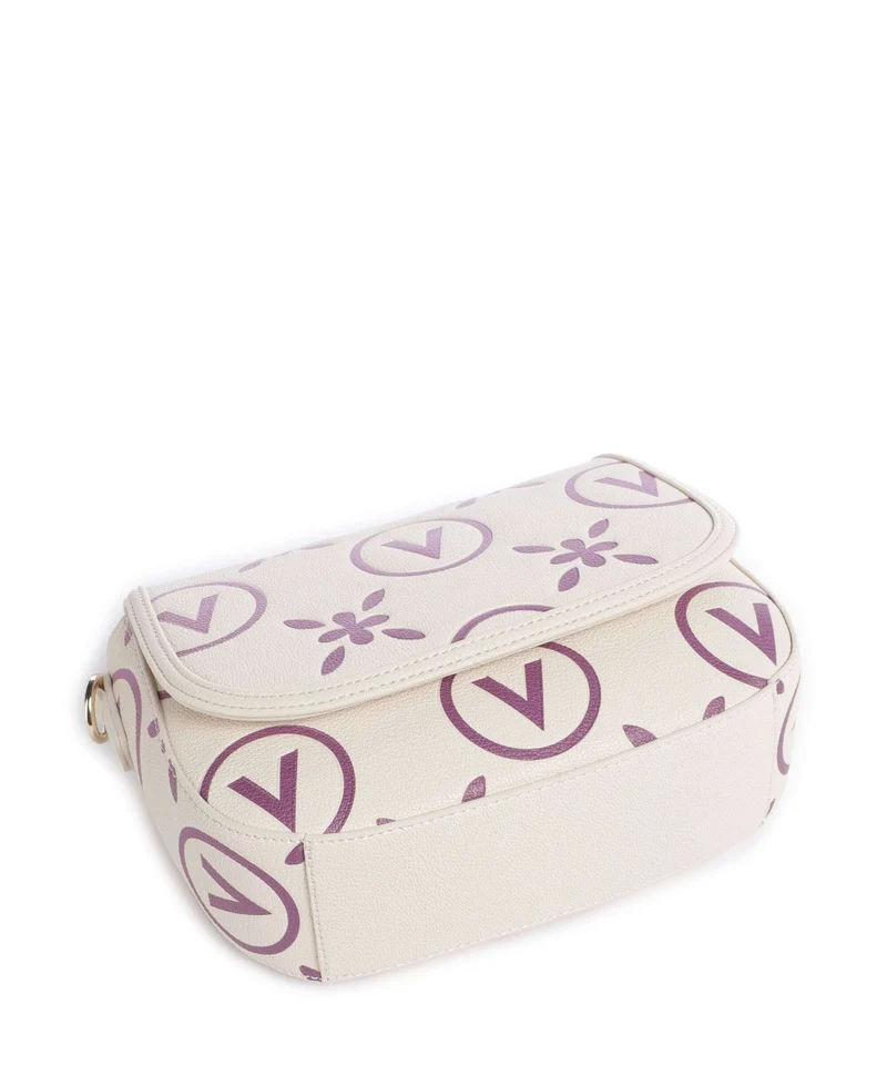 Valentino Bags Samba Re Print Bandolera ecru/rosa