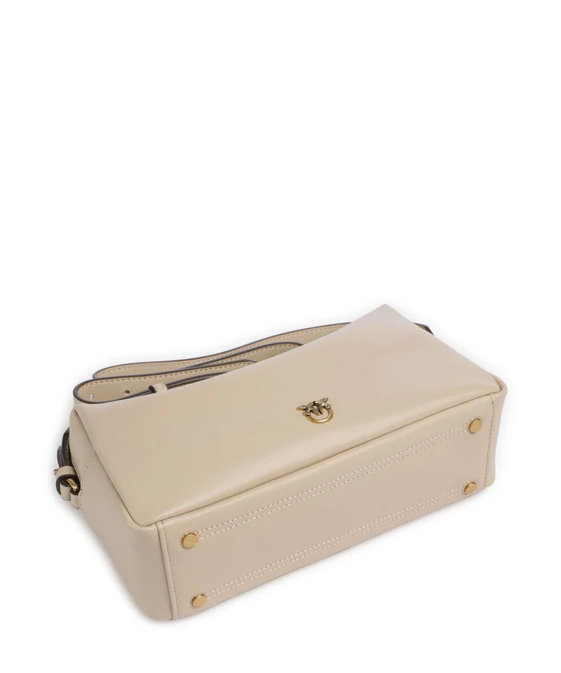 Pinko Bolso de hombro beige/grigio fumo/antique gold