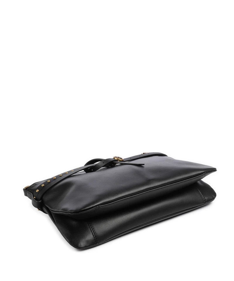 Pinko Belt Classic Bolso de hombro nero/antique gold