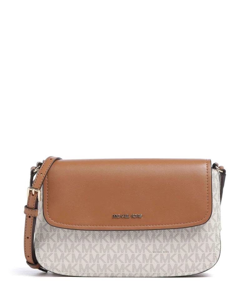 Michael Kors Alice Small Bandolera vanilla/acorn
