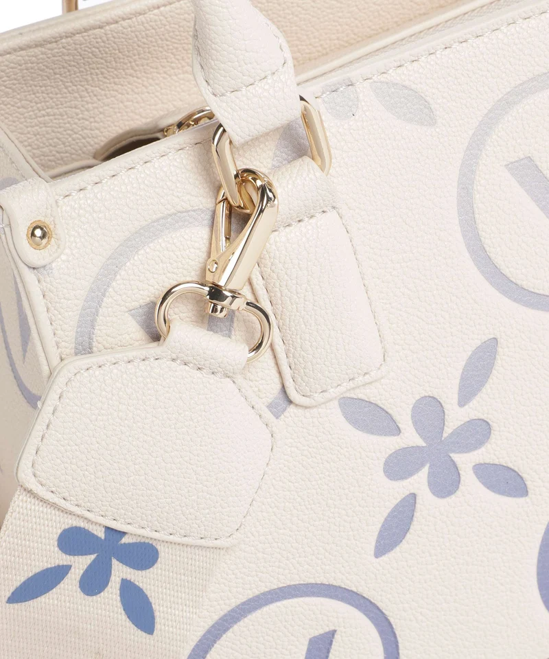 Valentino Bags Samba Re Print Bolso de mano ecru/bluette