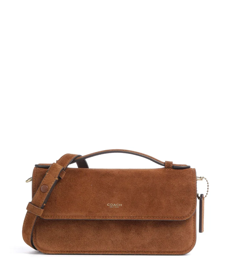 Coach Elora Bandolera warm brown
