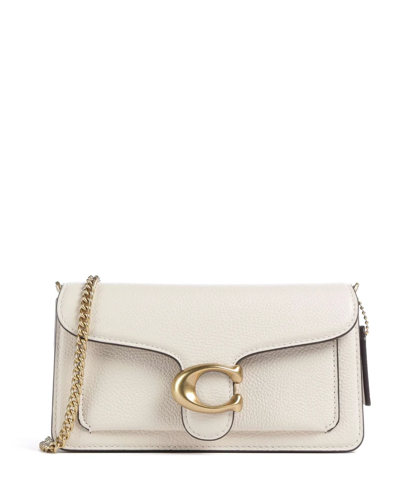 Coach Tabby Chain 19 Bandolera chalk