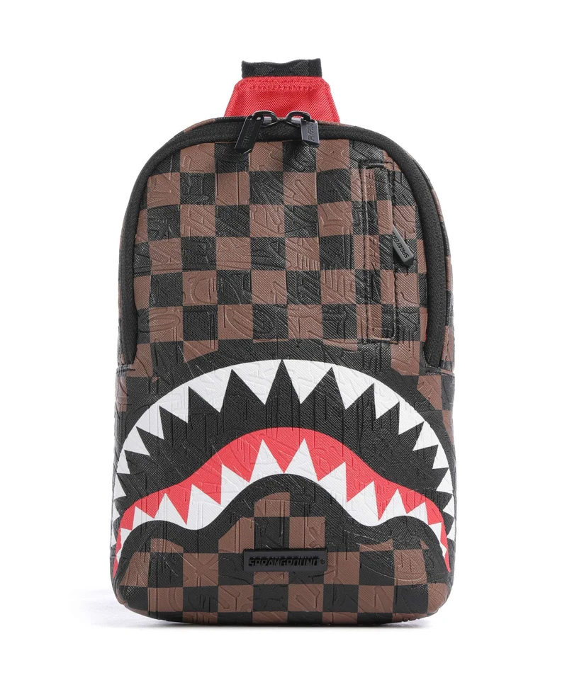 Sprayground Check 2 Emboss Mochila sling multicolour