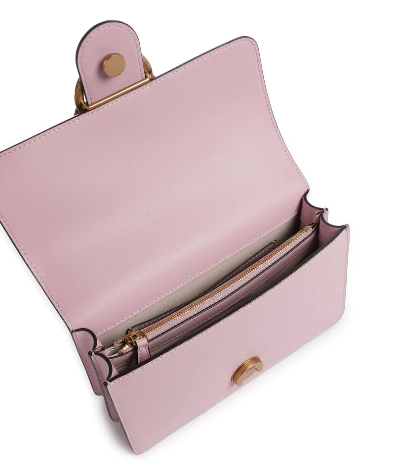 Pinko Love One Mini Bandolera rosa chiaro/antique gold