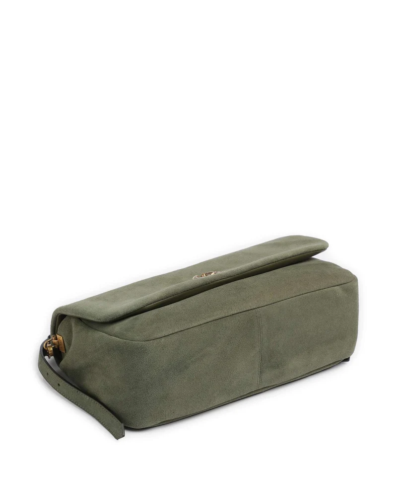 Pinko Click Soft Horizontal Bolso de hombro oliva capulet/antique gold