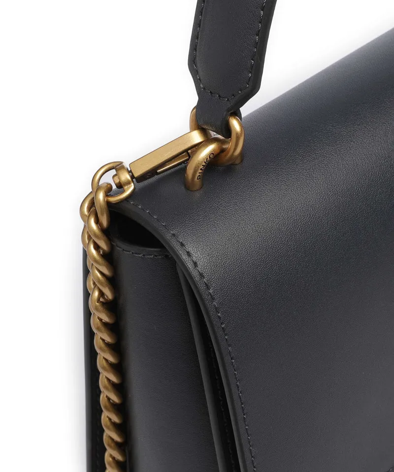 Pinko Love One Classic Bolso de mano grigio asfalto/antique gold
