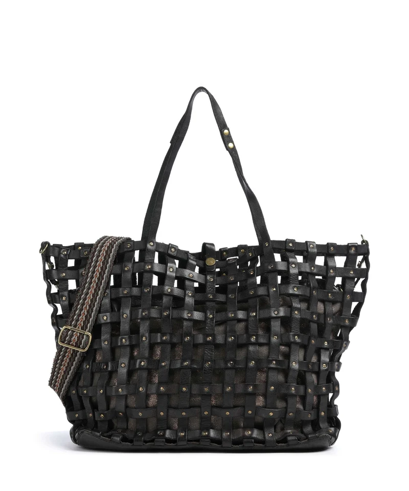 Campomaggi Bolsa shopping grey/bronze