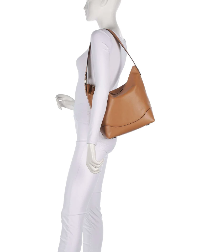 Lauren Ralph Lauren Tasha Large Bolso de hobo classic caramel
