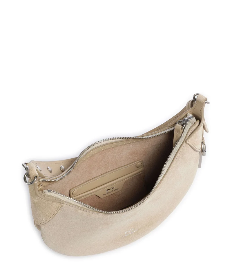 Polo Ralph Lauren ID Collection Small Bolso de hombro cashew