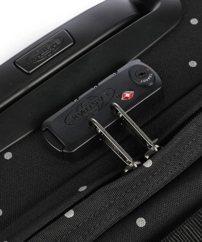 Eastpak Tranverz S Bolso de viaje con ruedas dots black/silver