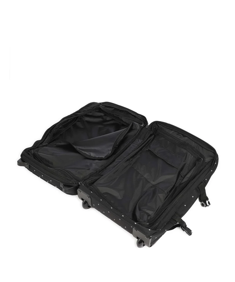 Eastpak Tranverz S Bolso de viaje con ruedas dots black/silver