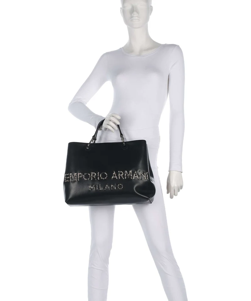 Emporio Armani My EA M Bolso de mano nero/cappuccino