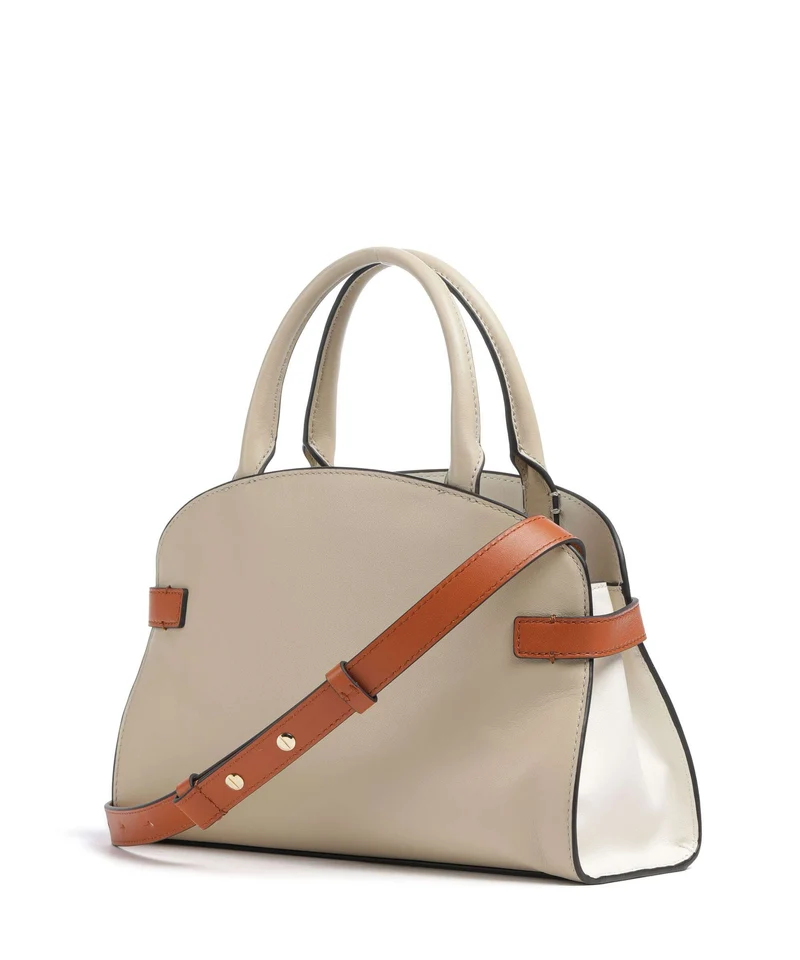 Coccinelle Sabine New Tricolor Bolso de mano sandshell/pearl/crab
