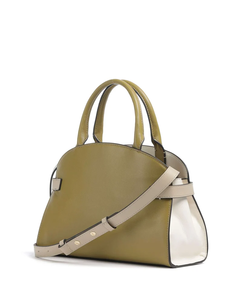 Coccinelle Sabine New Tricolor Bolso de mano seagrass/pearl/sandshell