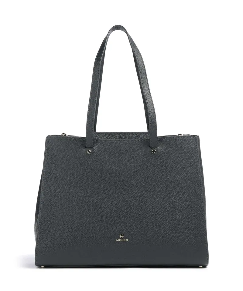 Aigner Ivy L Bolsa shopping ink