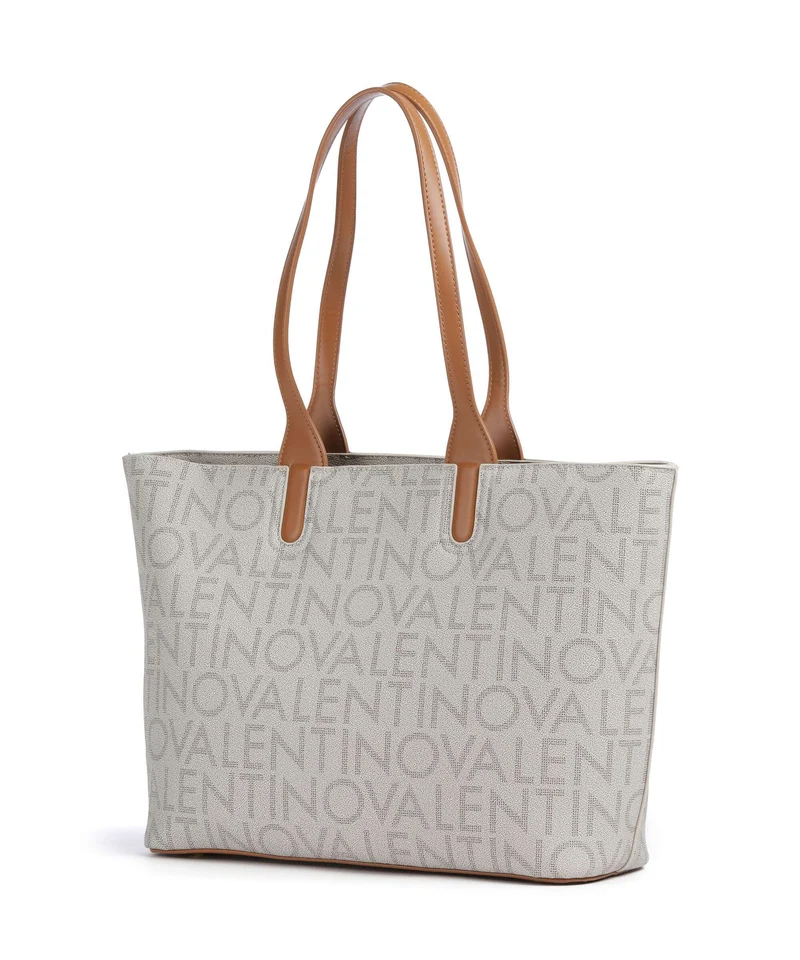 Valentino Bags Regina Re Bolsa shopping beige/natur