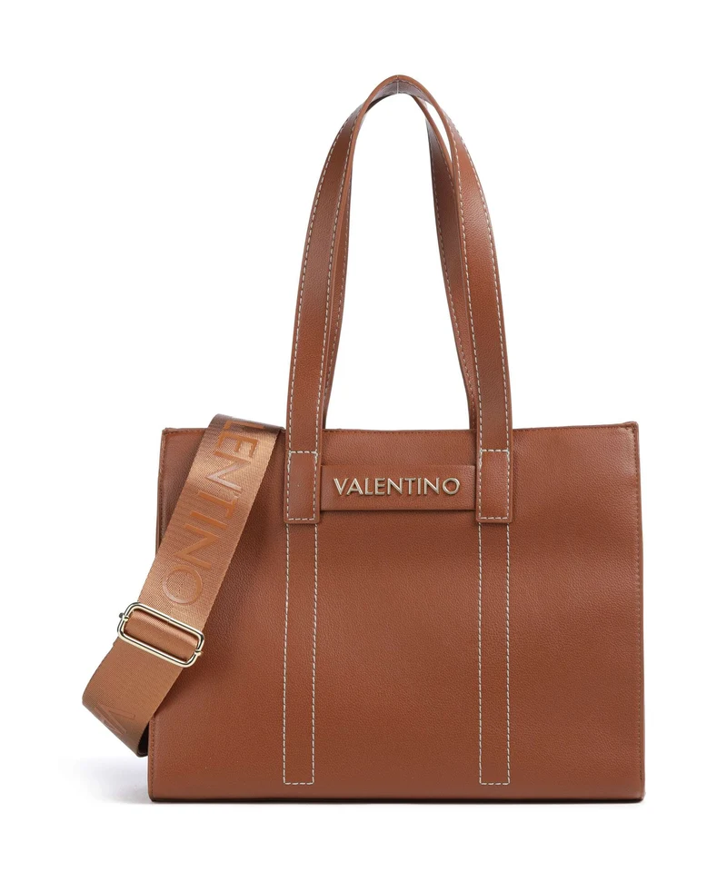 Valentino Bags Aury Re Bolsa shopping cuoio
