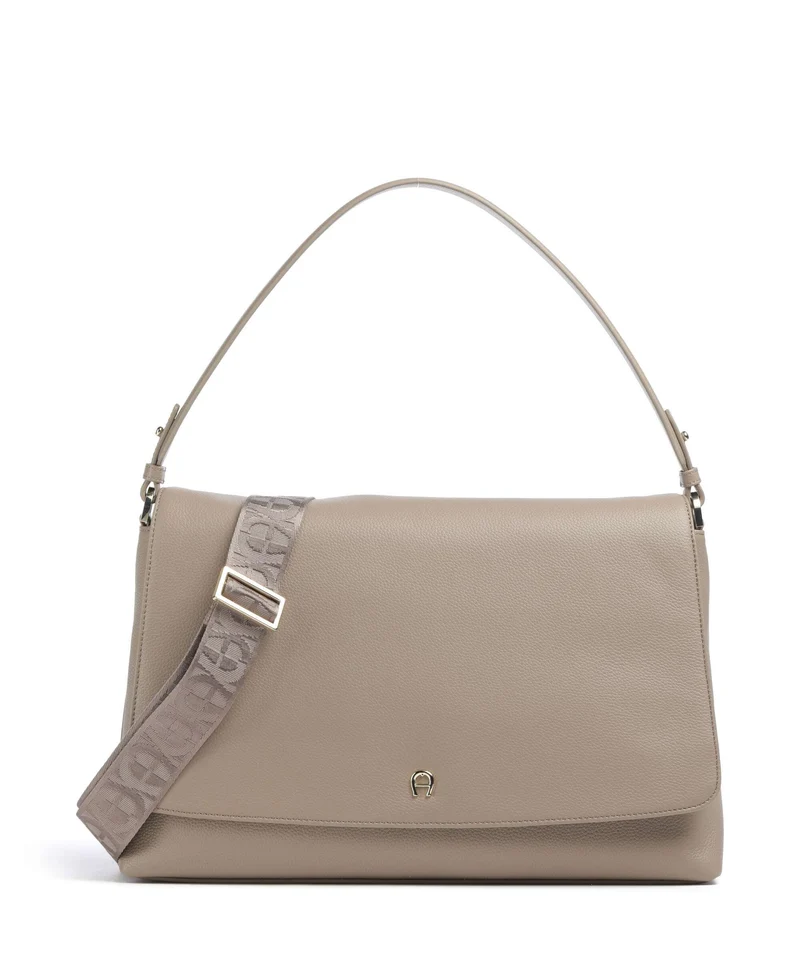Aigner Zita M Bolso de hombro taupe