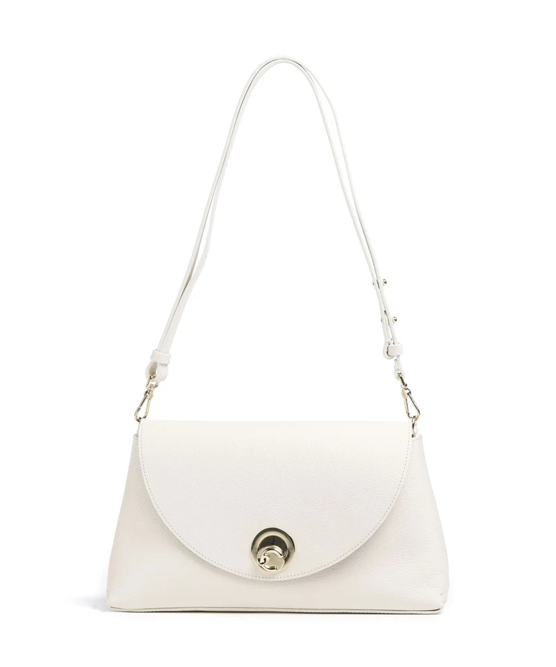 Coccinelle Nikla Bolso de hombro pearl/cognac