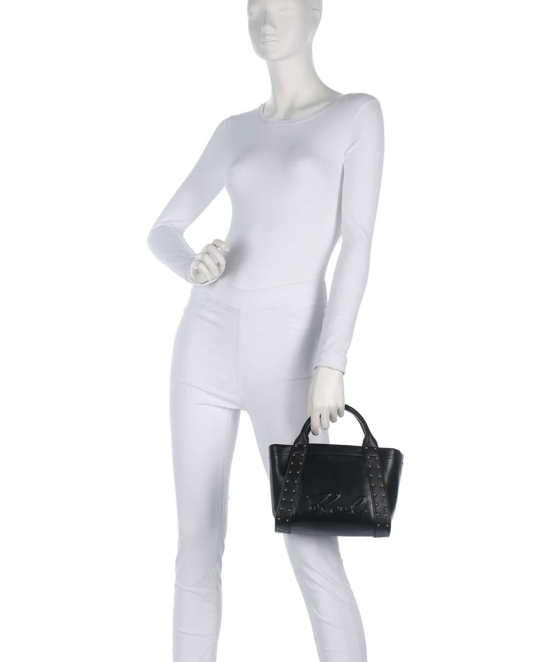 Karl Lagerfeld K/Ville Small Bolso de mano black/gold