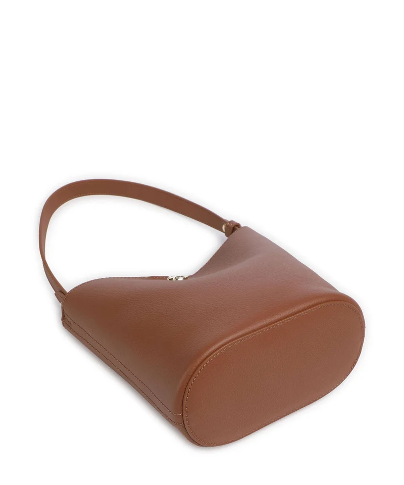 Coccinelle Nikla Bucket bolso de mano cognac/noir