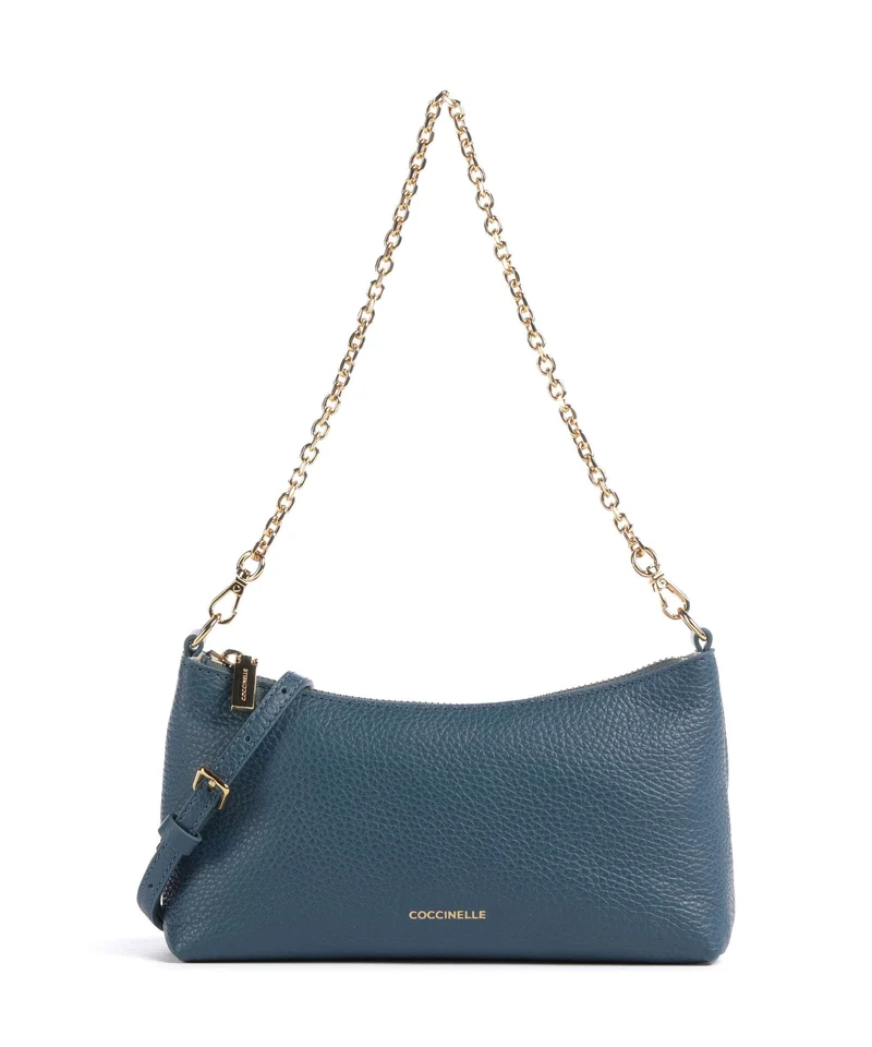 Coccinelle Aura Bolso de hombro deep blue