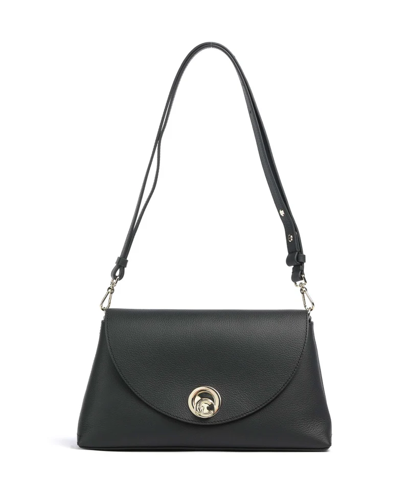 Coccinelle Nikla Bolso de hombro noir/cognac