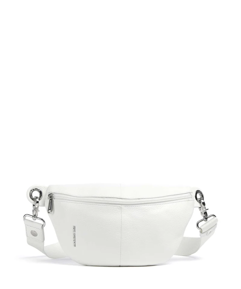 Mandarina Duck Mellow Leather Riñonera blanc