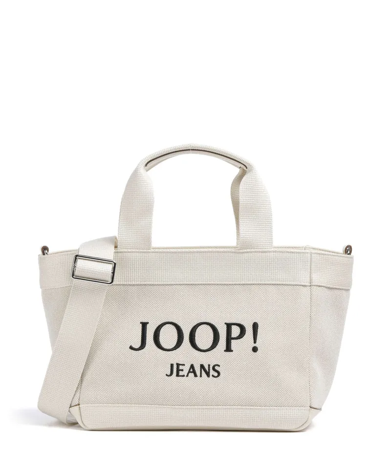 JOOP! Jeans Calduccio Tela Yvette Bolso de mano offwhite