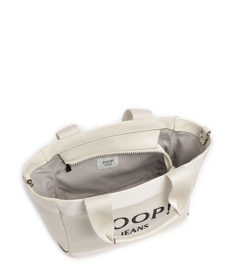 JOOP! Jeans Calduccio Tela Yvette Bolso de mano offwhite